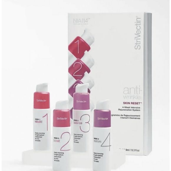 Strivectin Anti- Wrinkle Skin Reset 4-Week Intensive Rejuvenation System - Picture 8 of 8